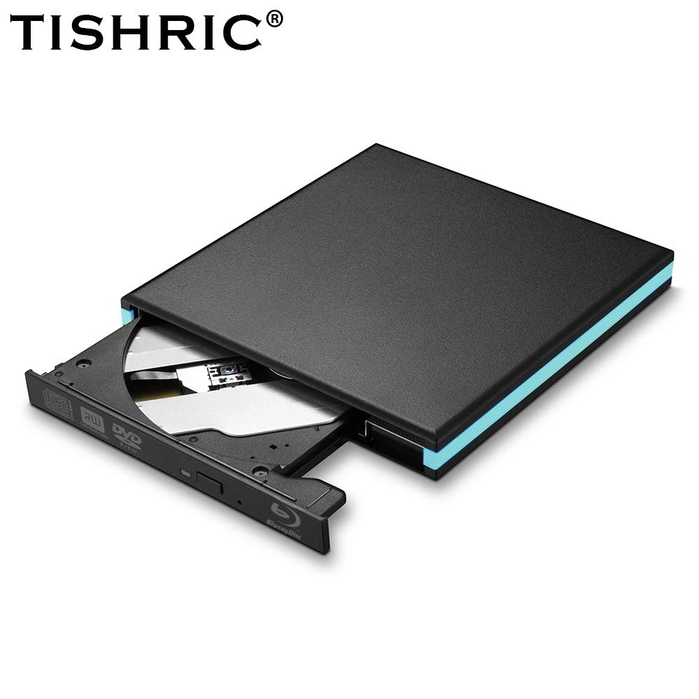 TISHRIC USB 2.0 C Ÿ  緹  ̺, CD DVD ÷̾, DVD ̺ ī , PC ũž Ʈ 